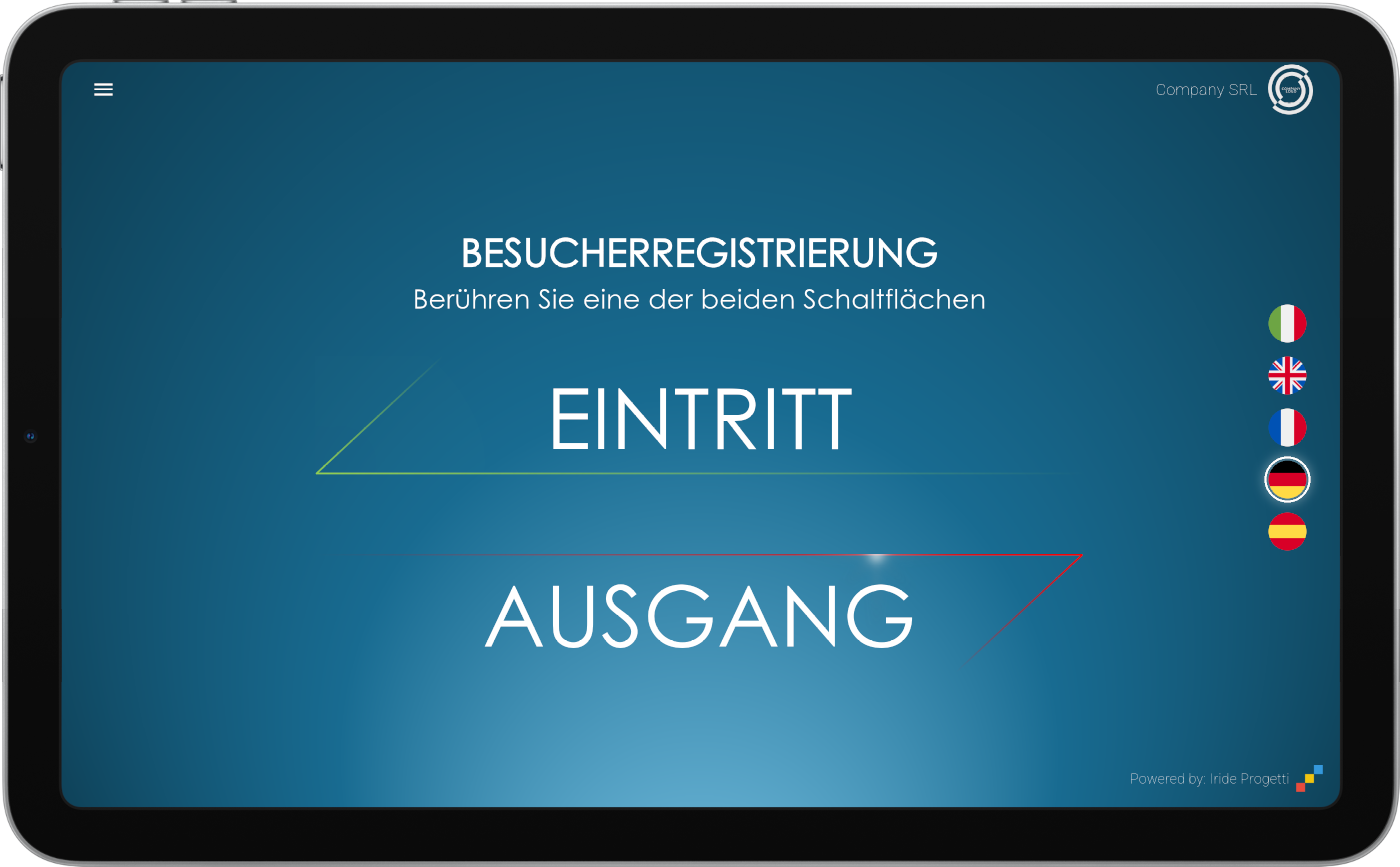 IRIGuest visitor registration app